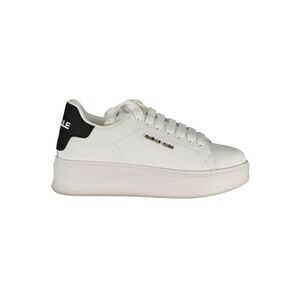 Gaelle Paris Platform Leather Sneakers Women White